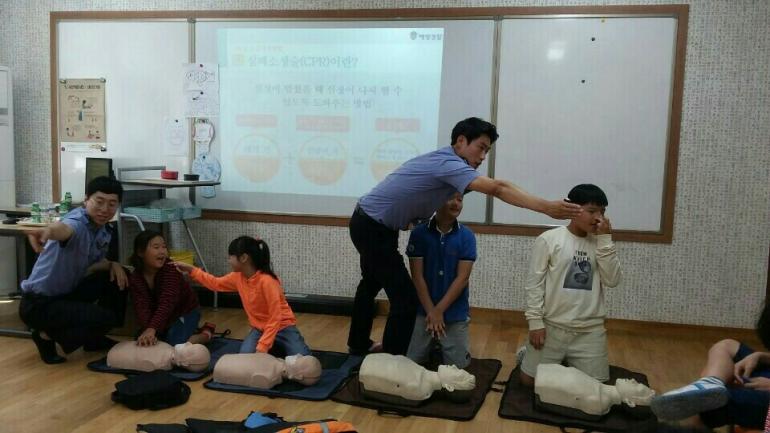 군산해양경찰 주관 물놀이 안전교실, 시골학교로 확대