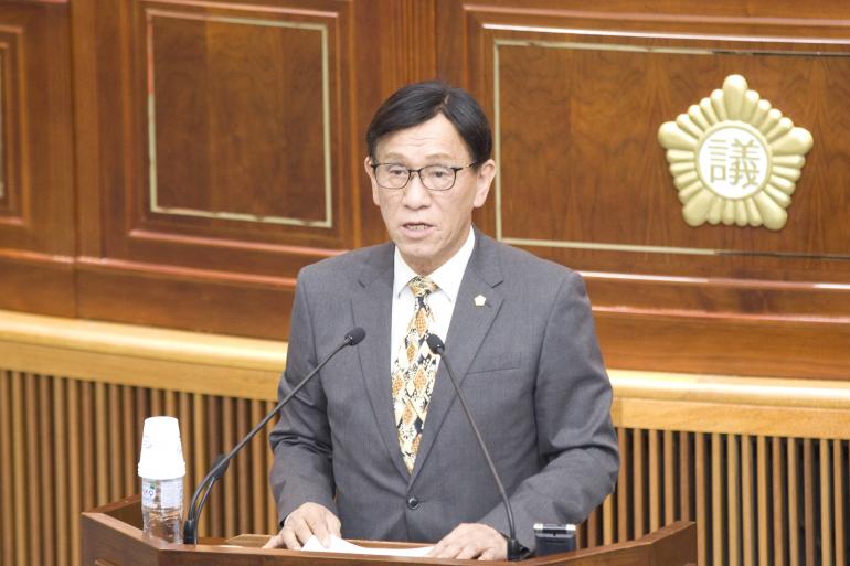 김중신 의원 5분 발언, 공공기관 새만금에 유치 촉구