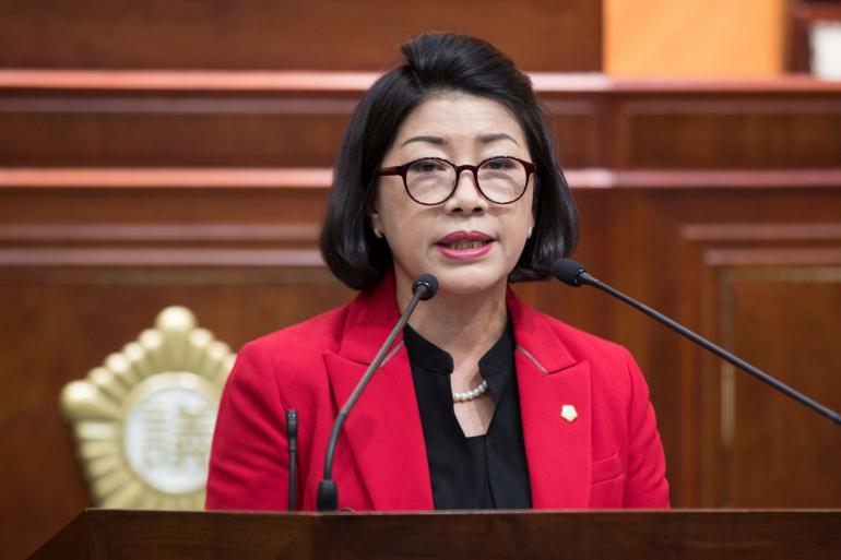 송미숙 시의원, 새만금재생에너지사업 업체 유치 및 지역업체 우대 촉구 건의문
