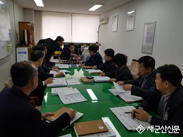 군산시, 지역경제 위해 재정 신속집행