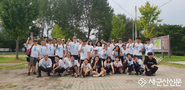 나포중학교, 금강 자전거 종주