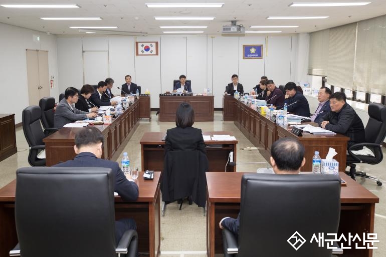 시의회 행정사무감사 '이모저모'