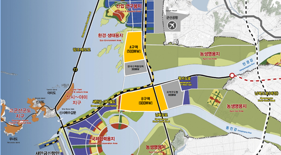 새만금 수상태양광 발전사업 시동