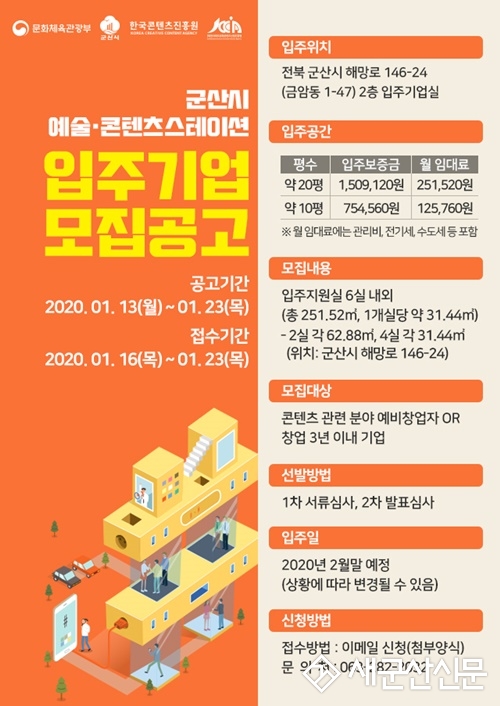 군산 예술‧콘텐츠스테이션 명칭공모