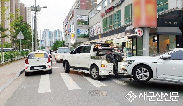 (생생 현장 돋보기) 현대파인빌 1차 삼거리 ‘교통 체증’