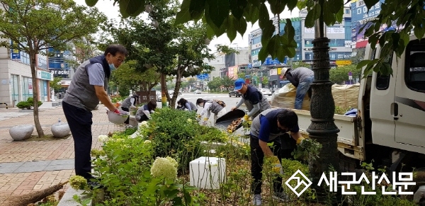 군산산림조합, 나무 심기 헌수 운동