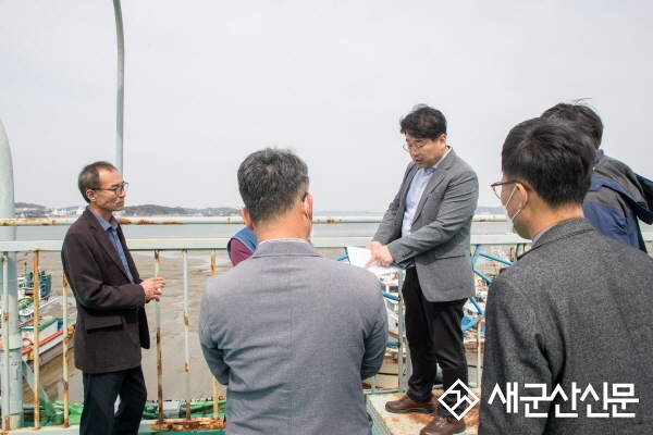 서동완 이한세 시의원, 불법어선 현장방문