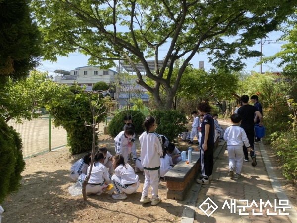 4개 초등학교 학교 숲 조성