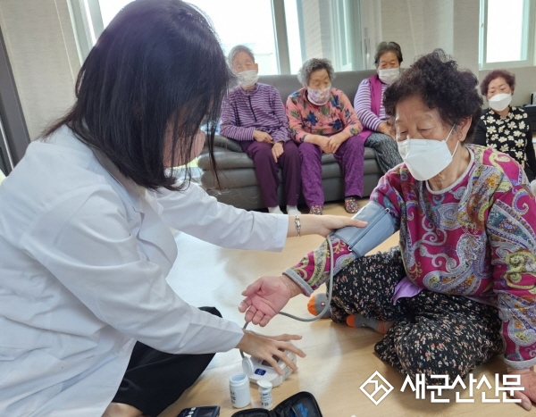 미성동, 경로당 만성질환 예방 교육