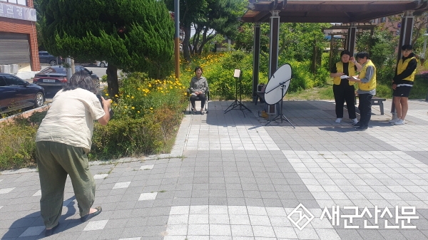 한들고 3학년, 장수사진 촬영 봉사