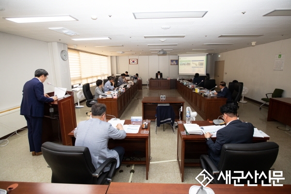 군산시의회 경제건설위원회, 제256회 제1차 정례회 간담회