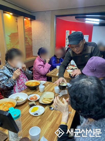 월명동 중화짬뽕, 식사 나눔 릴레이