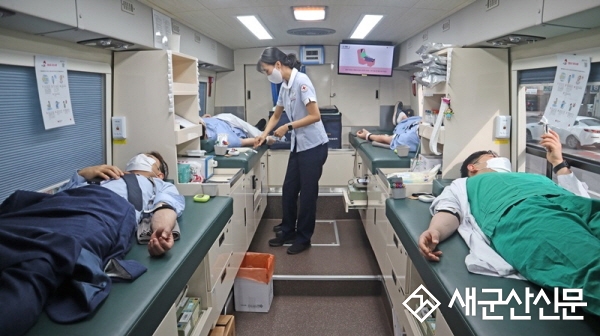 동군산병원, 사랑의 헌혈 캠페인