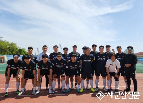 축구동호회 ‘HERO FC’, 시장기 축구대회 우승