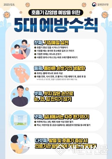 군산시보건소, 발작성 기침 ‘백일해’ 유행 주의!