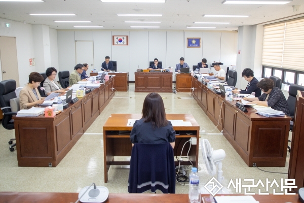 시의회, 제1회 추경예산안 예결위 심의