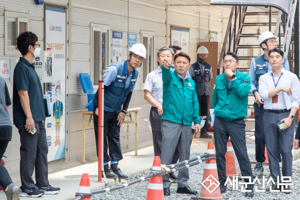 건설현장 근로자 폭염 대비 상황점검