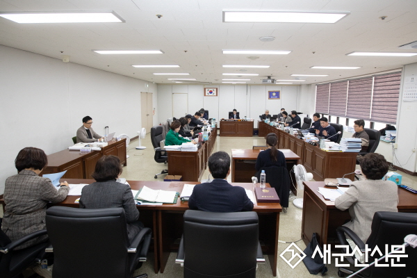 군산시의회 행정복지위원회 행정사무감사 이모저모(9일차)