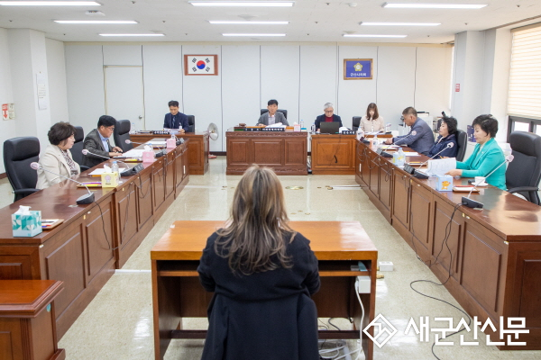 군산시의회, 제274회 임시회 오는 7일 개회
