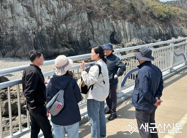 고군산군도 국가지질공원 보존‧활용방안 논의를 위한 현장점검