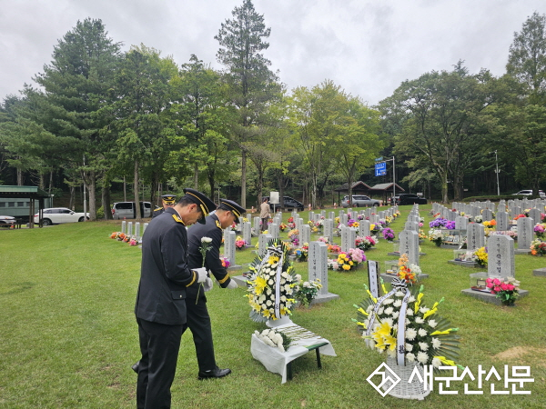 군산소방서, 故 이병두 소방경 국립대전현충원 안장