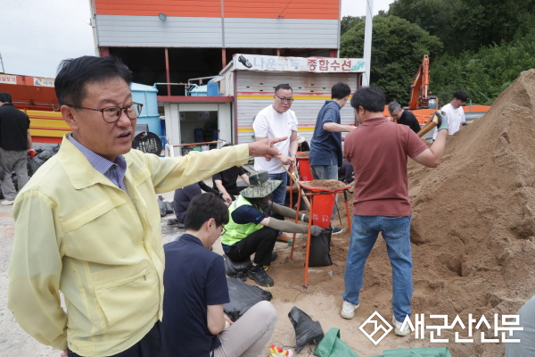 군산시, 주말 호우 대비 총력전… 비상대응 체계 가동