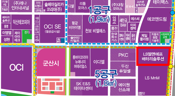 LS-엘앤에프배터리솔루션㈜ 새만금공장 준공