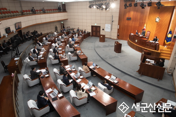 군산시의회, 제278회 임시회 폐회