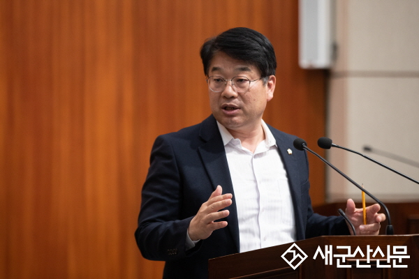 군산시의회 서동완 의원, 군산시 미흡한 침수 대비 정책 집중 질의