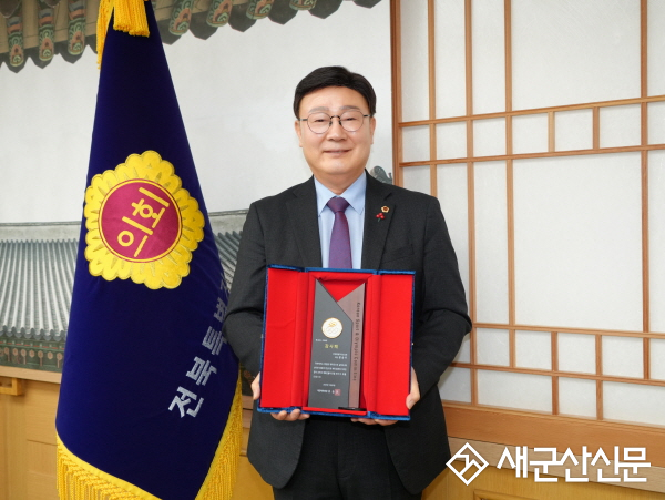 전북특별자치도의회 ‘문승우 의장’ 전북 체육 발전 공로 인정, 대한체육회 감사패 받아