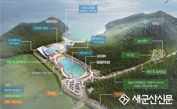 군산, 해양레저체험 복합단지 “오션팔레트” 6월 19일 개장