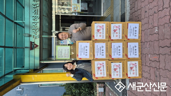 서군산로타리클럽, 청소년 위한 ‘라면 나눔’…군산시청소년문화의집에 전달