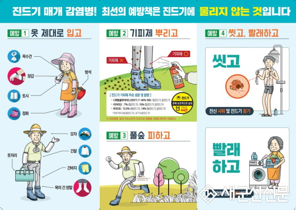 군산시 보건소, “야외활동 늘어나는 봄철, 진드기 주의하세요!” 