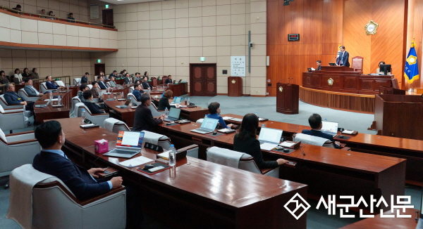 군산시의회, 제282회 임시회 폐회
