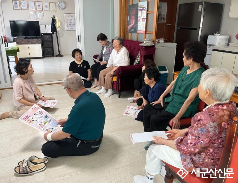 중앙동, 독거노인·경로당 대상 폭염예방 집중 홍보 실시