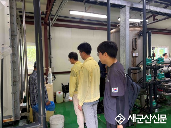 군산시, 추석명절 대비 섬·시내 전역 상수도 특별 대책 추진