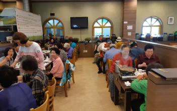 박물관로컬푸드 향토음식관(아리랑식당), 점심 봉사
