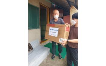옥산면 ‘저소득가정을 위한 여름나기 선풍기 지원사업’