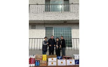 강태창 도의원, 설 맞이 노인요양시설 위문품 전달