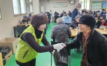 농협군산시지부 ‘사랑의 급식 봉사’