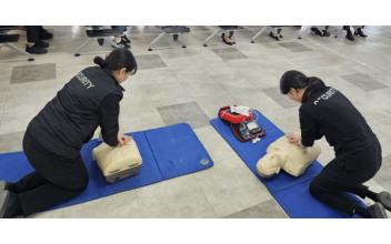 군산공항, 봄철 대비 응급처치 교육