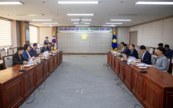 군산시의회 익산시의회 의장단 간담회 개최