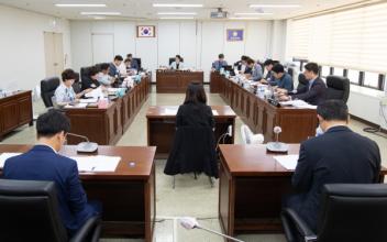 시의회 행정복지위원회, 현안 업무 간담회