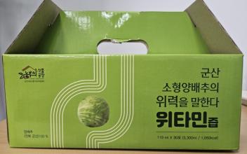 군산시 꼬꼬마 양배추 재탄생, ‘위타민’ 런칭