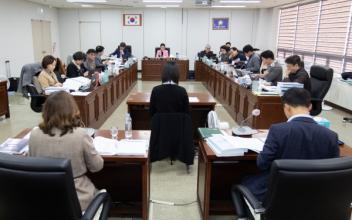 군산시의회 행정복지위원회 행정사무감사 이모저모(8일차)