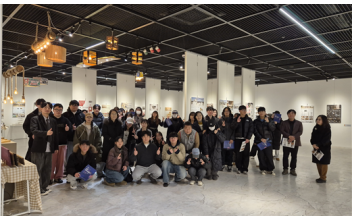 국립군산대 공간디자인융합기술학부, 지역 예술가와의 합동 전시회