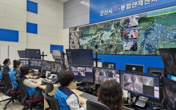 군산시 통합관제센터, 절도범 검거 화제