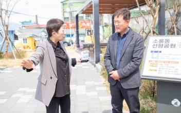 시의회 행정복지위원회, 도시재생사업 주요현장 방문