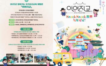 2025년‘이어지교’국가유산교육체험관 참여기관 모집