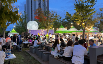 군산 대표 야간 명소, 도시재생숲‘달달한구도심’성료